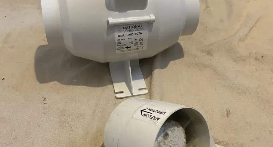 Bathroom Extractor Fan Replacement in Shrewsbury