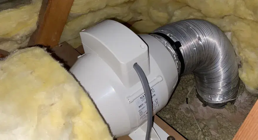 Replacement Bathroom Extractor Fan in Shrewsbury