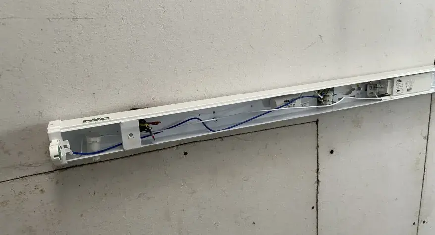 Replacement Garage Light in Shrewsbury