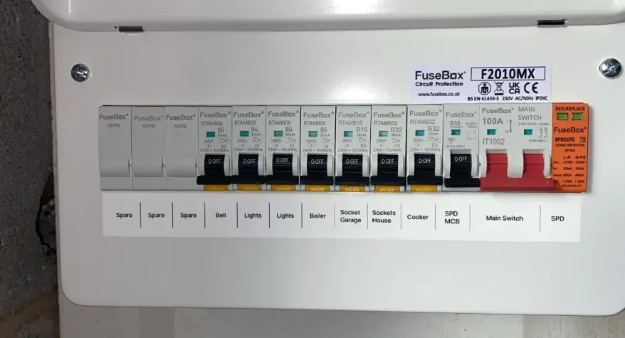 Fuse Board Upgrade in Shrewsbury - RW Electrics